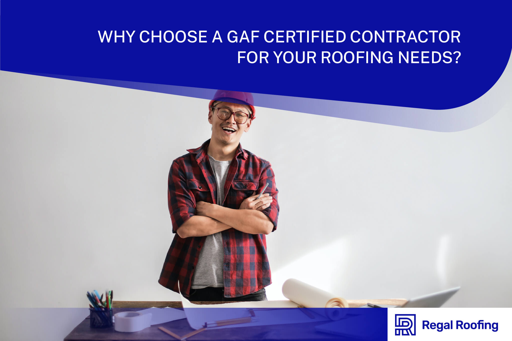 A smiling GAF Certified Contractor